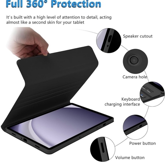 Compatible  with Samsung Galaxy Tab A9+ 11" 2023 (Model:SM-X210 / X216 / X218) - Picture 6 of 16